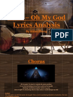 Cults Omg Analysis of Lyrics