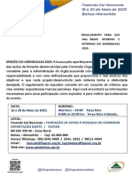 Missão Do Agrobalsas 2023: Regulamento para Uso Nas Áreas Internas E Externas Do Agrobalsas 2023