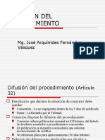 Difusión del procedimiento concursal y efectos de la publicación en El Peruano