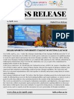 DSU Press Release