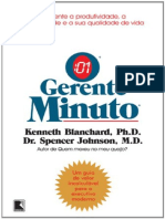 Resumo o Gerente Minuto Kenneth Blanchard DR Spencer Johnson