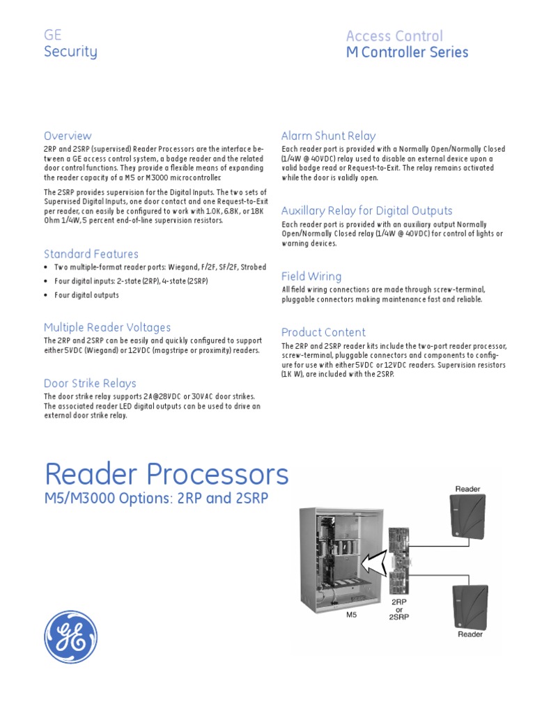 Reader Processors: M Controller Series | PDF | Relay | Switch