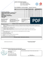 Karitate Alabak Begoñako Andra Mari Ikastetxea: Kalifikazio-Txostena / Informe de Calificaciones: Segunda Evaluación