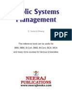Public Systems Management: G. Suma & Dheeraj