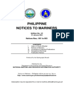 Philippine Notices To Mariners