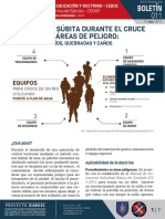 Boletin 11 Creciente Súbita Durante El Cruce de Áreas de Peligro