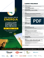 Agenda preliminar del Foro Energía IMEF 2019