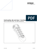 Instruções de Serviço / Montagem: Emissor Manual DRC-10 (D2 - Com Saltos de Frequência)