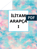 İlitam Arapça I: 1. Bölüm: Sarf Ve Nahiv İlimleri