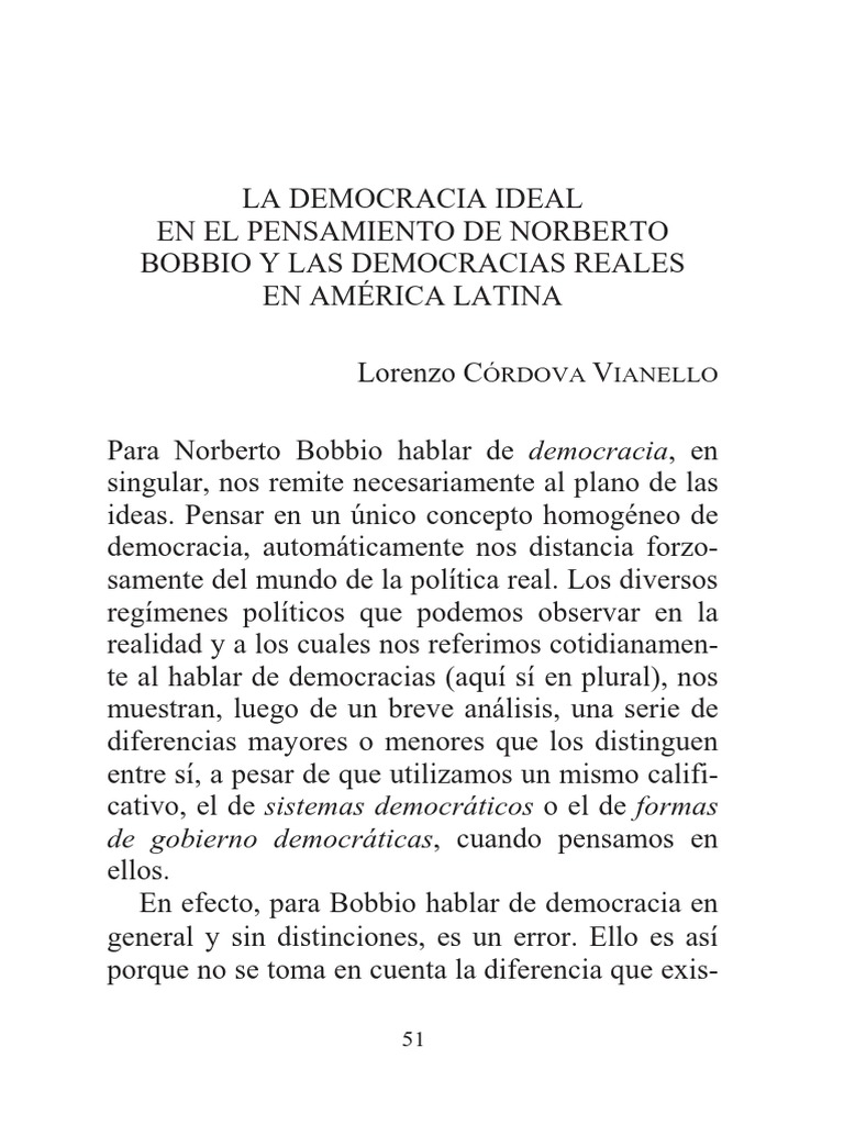 Democracia Ideal y Real en América Latina | PDF | Ciencias sociales ...
