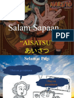 Salam Sapaan: "Aisatsu" あいさつ