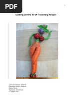 Download Cooking and the Art of Translating Recipes - Lesley Kerseboom by uiagarcia SN63836542 doc pdf