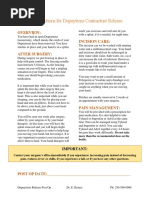 Splint Wear and Care Instructions | PDF