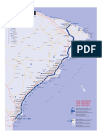 Mapa Geografic Trenet Denia Alacantalicante FGV Tram 1994