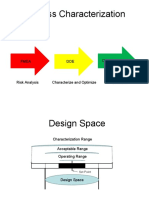 Process Characterization: DOE Design Space Fmea