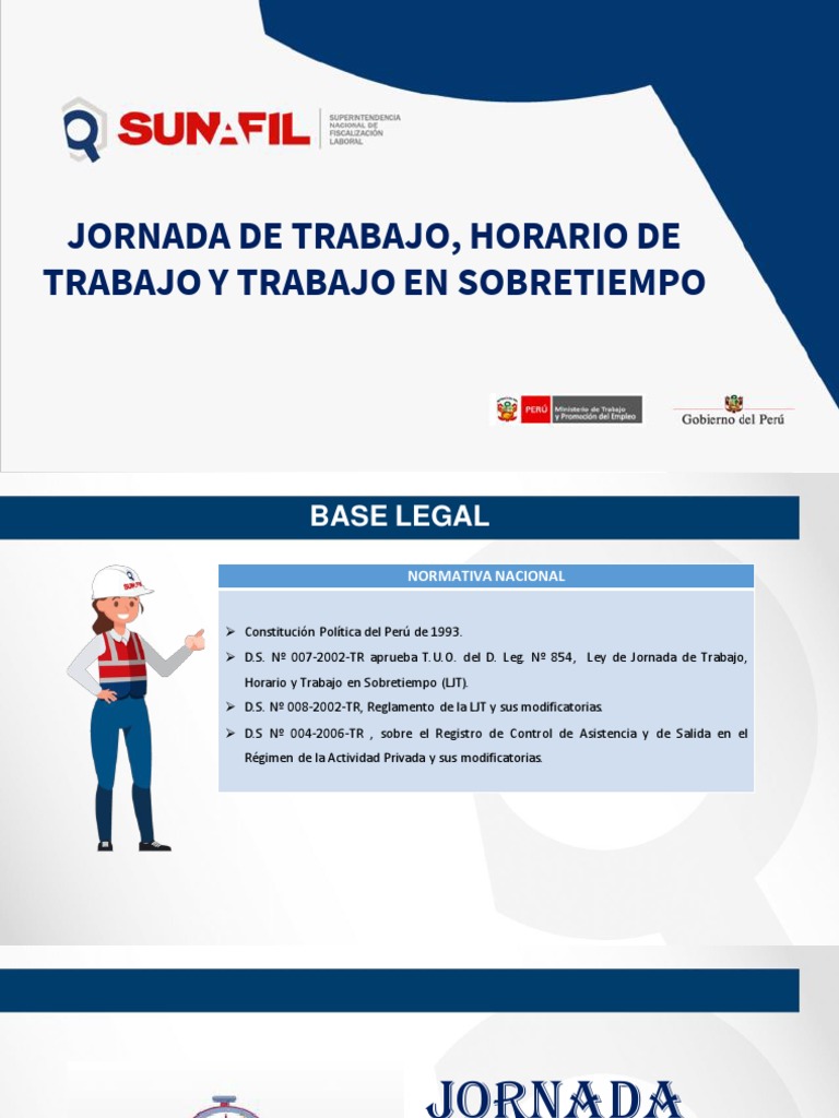 Ley de Jornada y Trabajo en Sobretiempo | PDF | Tiempo de trabajo | Salario