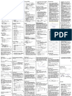 ECSE 308 Final Cribsheet