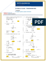 Reducción Al Primer Cuadrante - Trigonometría - PRÁCTICA