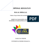 Proposal Kegiatan: Halal Bihalal