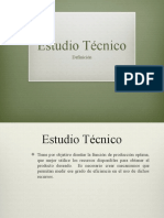 Estudio Técnico: Definición