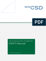 Annex 18 SWIFT Manual