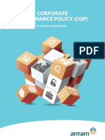 Corporate Governance Policy (CGP) : PT Antam (Persero) TBK