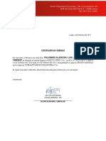 CERTIFICADO DE TRABAJO - REPR14005 - COM003 - ANO2022 - PER046 - PLA27 - TPR01 - SED0 - Lote - 1