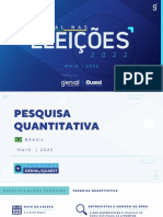 Genial Nas Eleicoes Pesquisa Para Presidente 2022 Resultado Maio 1