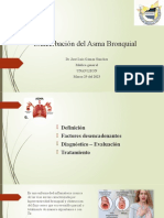 Exacerbación Del Asma Bronquial: DR José Luis Gómez Sánchez Médico General Unan Leon Marzo 29 Del 2023