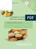 Materias Primas Origen Vegetal-Tema 5