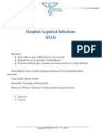 Hospital Acquired Infections (Final Draft)