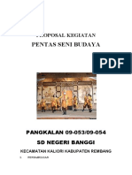 Proposal Pentas Seni