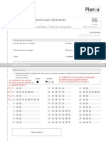 Cuestionario para directores de escuelas primarias