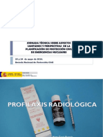 La profilaxis radiológica en los PEN: Situación actual y perspectivas de futuro