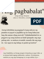 Ang Pagbabalat