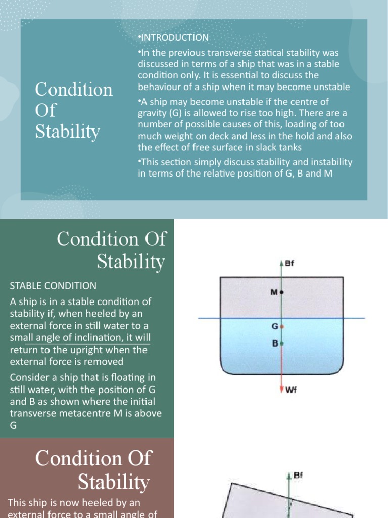 Condition of Stability | PDF | Mechanical Engineering | Classical Mechanics