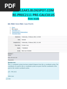 (Amaleaks - Blogspot.com) Re-Prec2111 Pre Calculus Remedial