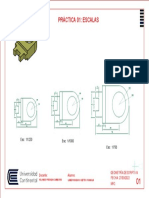 Práctica 01: Escalas: Esc: 1/1250 Esc: 1/1000
