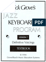 Jazz Keyboard 1 Lesson 7-Dick Grove