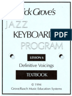 Jazz Keyboard 1 Lesson 6-Dick Grove
