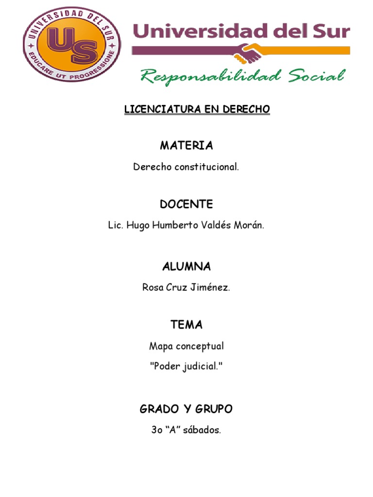 Mapa Poder Judicial12 | PDF | Judicaturas | Ley constitucional