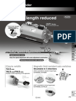 Total Tube Length Reduced: Clamp Cylinder