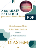 Abordaje Estetico para Correccion de Diastema