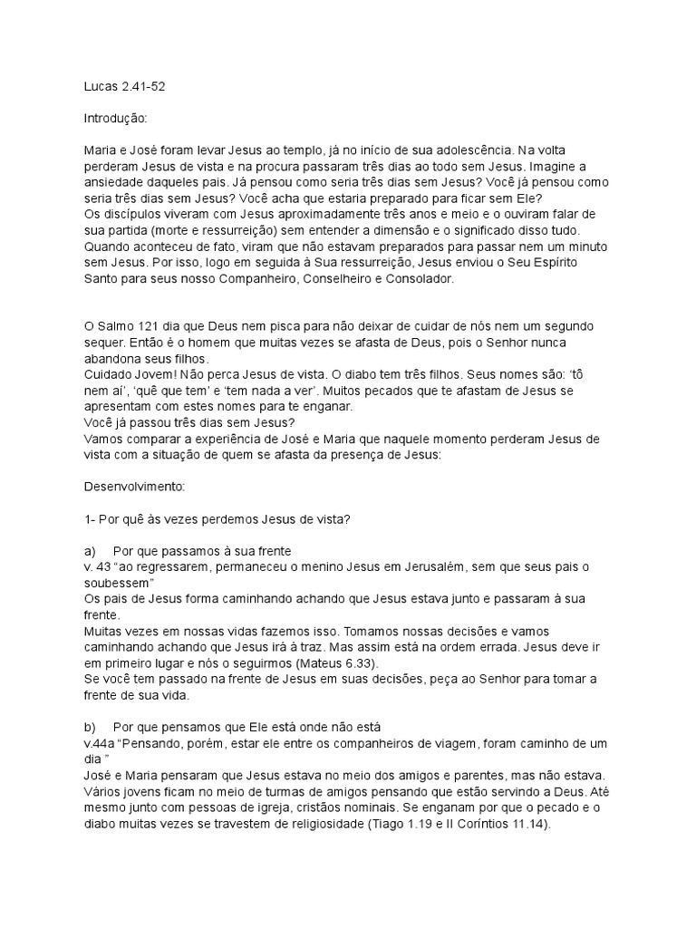 Lucas 2 41 52 download gr tis pdf jesus s o jos 