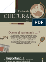EL Patrminonio Cultural