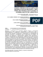 Thermal Comfort Optimization in Residential Buildings' Gatehouses in Belém/PA