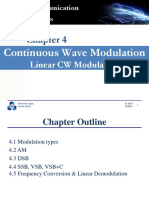 Communication Systems: Linear CW Modulation
