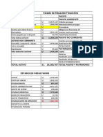 Estado de Situación Financiera: Activo Pasivo Activo Corriente Pasivo Corriente