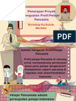 Penerapan Proyek Penguatan Profil Pelajar Pancasila: Workshop Kurikulum Merdeka