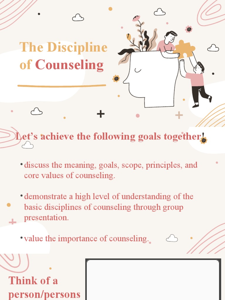 Goals and Principles of Counseling | PDF | Psychotherapy | Counseling ...